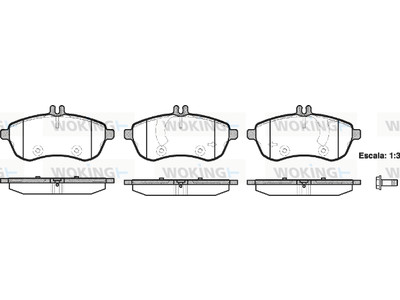 JARRUPALASARJA #WOKING ETU, MERCEDES SIS. PULTIT - Jarrupalasarjat - P1201300 - 1