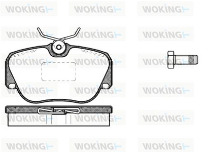 JARRUPALASARJA WOKING ETU, MERCEDES - Jarrupalasarjat - P384300 - 1
