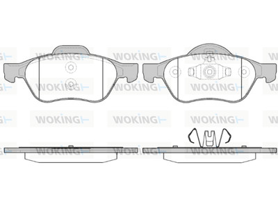 JARRUPALASARJA WOKING ETU, RENAULT - Jarrupalasarjat - P862340 - 1
