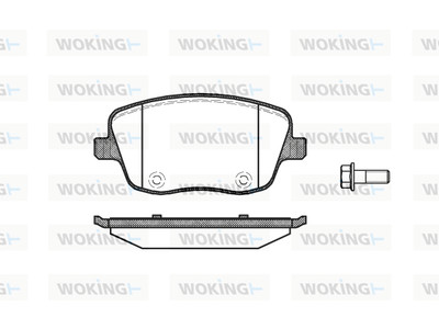 JARRUPALASARJA WOKING ETU, SEAT, SKODA, VW - Jarrupalasarjat - P675300 - 1