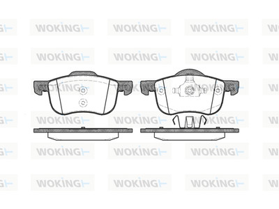 JARRUPALASARJA WOKING ETU, VOLVO - Jarrupalasarjat - P613300 - 1