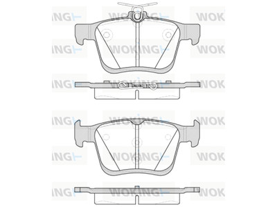 JARRUPALASARJA WOKING TAKA, AUDI, SEAT, SKODA, VOLKSWAGE - Jarrupalasarjat - P1416300 - 1