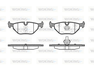 JARRUPALASARJA WOKING TAKA, BMW, SAAB - Jarrupalasarjat - P365340 - 1