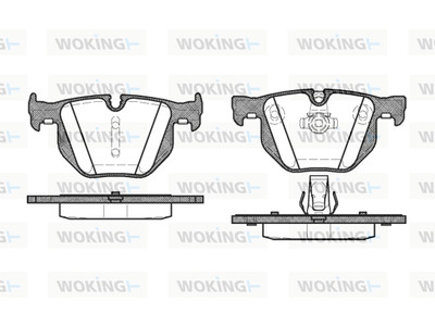 JARRUPALASARJA WOKING TAKA, BMW - Jarrupalasarjat - P281360 - 1