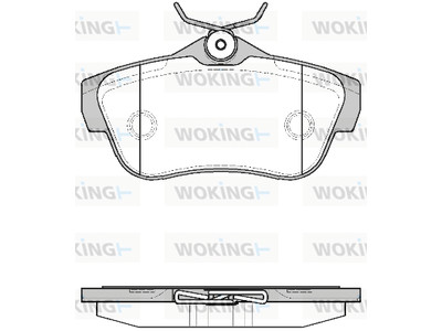 JARRUPALASARJA WOKING TAKA, CITROEN, FIAT,YM - Jarrupalasarjat - P1399300 - 1