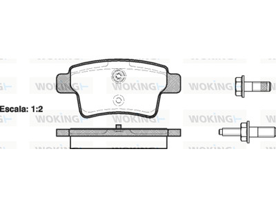 JARRUPALASARJA # WOKING TAKA, CITROEN - Jarrupalasarjat - P1341300 - 1