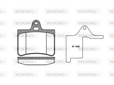JARRUPALASARJA # WOKING TAKA, CITROEN - Jarrupalasarjat - P930300 - 1