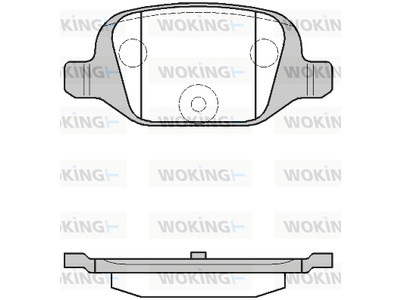 JARRUPALASARJA # WOKING TAKA, FIAT - Jarrupalasarjat - P627300 - 1