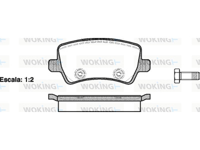 JARRUPALASARJA # WOKING TAKA, FORD, LAND ROVER, VOLVO - Jarrupalasarjat - P1336300 - 1