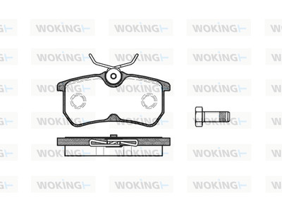 JARRUPALASARJA WOKING TAKA, FORD - Jarrupalasarjat - P793300 - 1