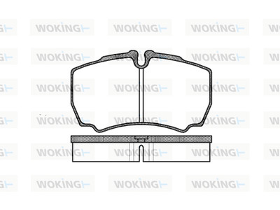 JARRUPALASARJA # WOKING TAKA, IVECO - Jarrupalasarjat - P949300 - 1