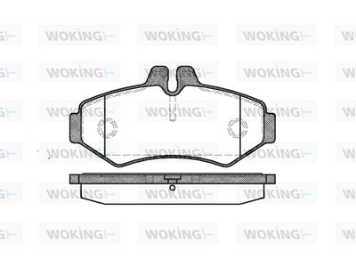 JARRUPALASARJA WOKING TAKA, MERCEDES, VW - Jarrupalasarjat - P633300 - 1