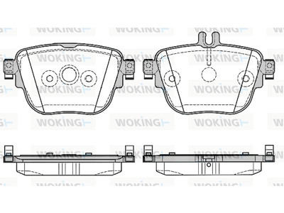 JARRUPALASARJA WOKING TAKA, MERCEDES - Jarrupalasarjat - P1692300 - 1