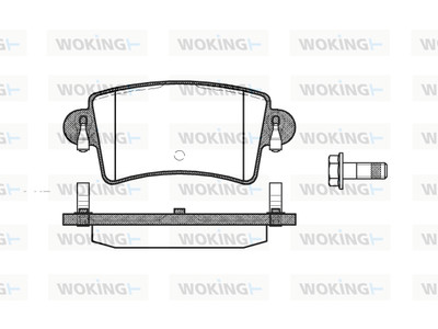 JARRUPALASARJA # WOKING TAKA, NISSAN, OPEL, RENAULT - Jarrupalasarjat - P933300 - 1