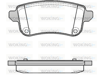 JARRUPALASARJA WOKING TAKA, RENAULT - Jarrupalasarjat - P1287310 - 1
