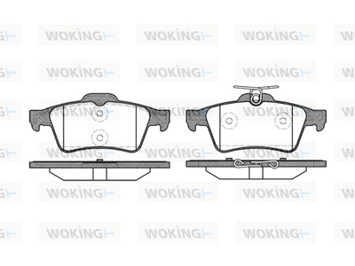 JARRUPALASARJA # WOKING TAKA, VAG, PSA, FORD, VOLVO - Jarrupalasarjat - P942320 - 1