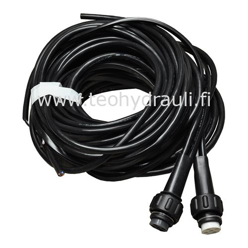 Jokon peräkärryn johtosarja 3M 2x4m (5x4-nap) - Pistokkeet ja johtosarjat - 15480 - 1