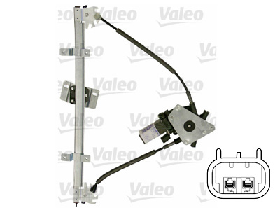 LASINNOSTIN TÄYD. ETU VAS. MONDEO 93-00 - Lasinnostimet - 1563-850100 - 1