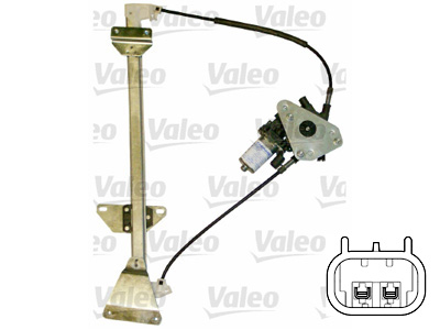 LASINNOSTIN TÄYD. ETU VAS. PAJERO 91-00 - Lasinnostimet - 1563-850260 - 1