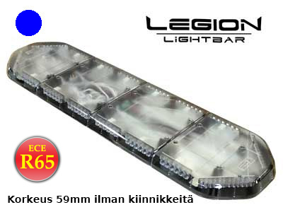 LED-MAJAKKAPANEELI 12V SININEN 1245MM 12V ECE R65 CLASS 2 FULL - LED-majakkapaneelit 1000-1299mm - 1603-151350 - 1
