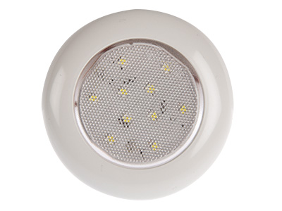 LED-SISÄVALO SLIM PRO 12/24V HALK. 75MM - LED-sisävalot, pyöreät - 1800-8240 - 1