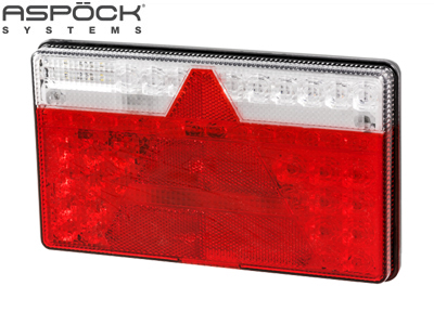 LED-TAKAVALO ASPÖCK MULTILED II OIK. - LED-Perävaunuvalaisimet - 1608-4890 - 1