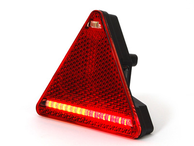 LED-TAKAVALO "KOLMIO" 10-36V VAS. 145X163X63MM - LED-Perävaunuvalaisimet - 1606-27720 - 1