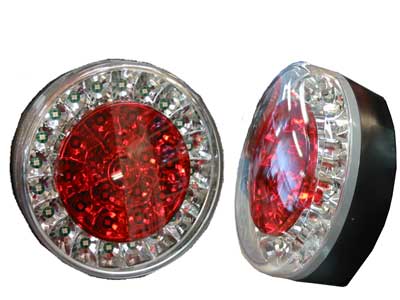 LED-TAKAVALO PRO-SPOT 12/24 - LED-pyöreät takavalot - 1608-6720 - 1