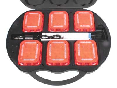 LED-VAROITUSKIEKKOSALKKU 6 VALOA - LED-varoitusvalo - 1603-580050 - 1