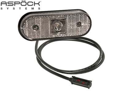 LED-ÄÄRIVALO UNIPOINT I KIRKAS 1,5M JOHDOLLA - Kirkkaat äärivalot - 1608-4870 - 1