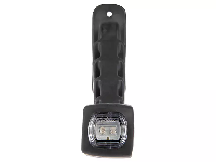 WAS LED KUMIVARSI ÄÄRIVALO VASEN KIRKAS/PUN/KELT 12/24V - Kumivarsi äärivalot - 1606-27780 - 2