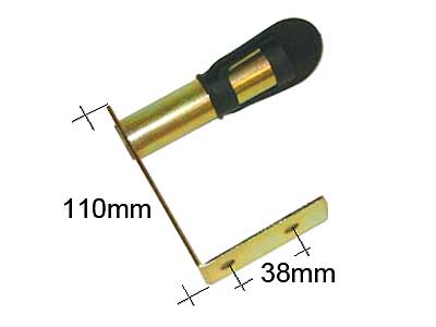 MAJAKANTAPPI 2-NAP SEINÄKIINNITYS - Tarvikkeet ja varaosat majakoille - 1603-100060 - 1