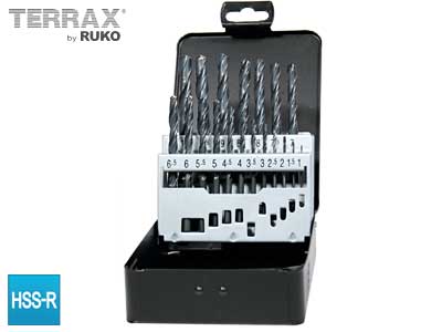 PORANTERÄSARJA 1-10MM 19-OS. - Kierukkaporasarjat - RU-205210 - 1