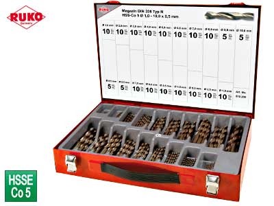 PORANTERÄSRJ. 170OS. KOBOLTTI - Kierukkaporasarjat - RU-215200 - 1