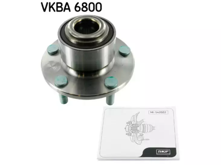 PYÖRÄNLAAKERISARJA SKF, ETU, MAZDA - Pyöränlaakerisarjat - VKBA6800 - 1