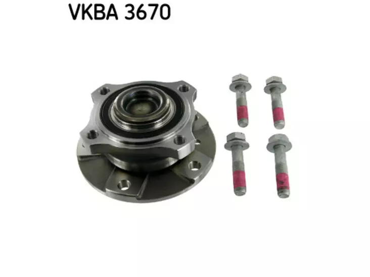 PYÖRÄNLAAKERISARJA SKF, ETU/TAKA, BMW - Pyöränlaakerisarjat - VKBA3670 - 1