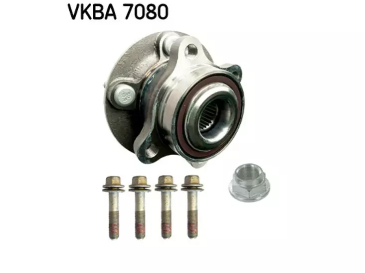 PYÖRÄNLAAKERISARJA SKF, ETU/TAKA, FORD - Pyöränlaakerisarjat - VKBA7080 - 1