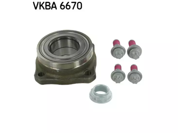 PYÖRÄNLAAKERISARJA SKF, TAKA, BMW - Pyöränlaakerisarjat - VKBA6670 - 1