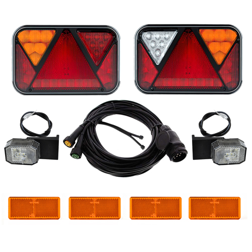 Peräkärryn led-valosarja 12V 7m 13-nap IP68 - LED-takavalosarjat - 56190 - 1