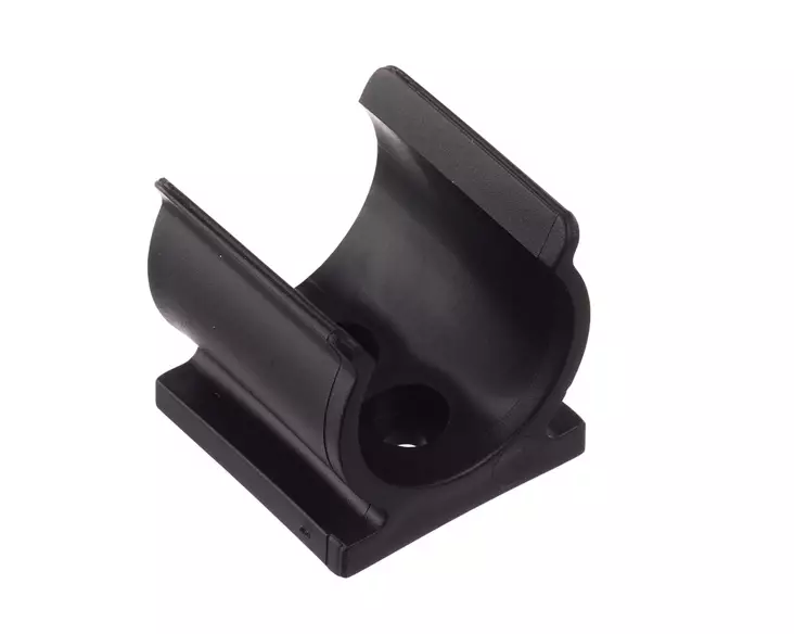 Putkikiinnike 30mm musta muovia - Putkenpitimet - 70300 - 1
