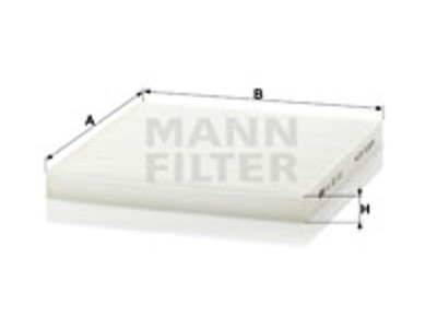 RAITISILMASUODATIN MANN, ISUZU - Raitisilmasuodattimet - 1482-CU22010 - 1
