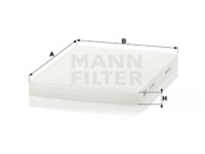 RAITISILMASUODATIN MANN, KIA - Raitisilmasuodattimet - 1482-CU23010 - 1
