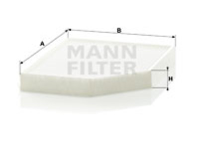 RAITISILMASUODATIN MANN, VAG - Raitisilmasuodattimet - 1482-CU2450 - 1