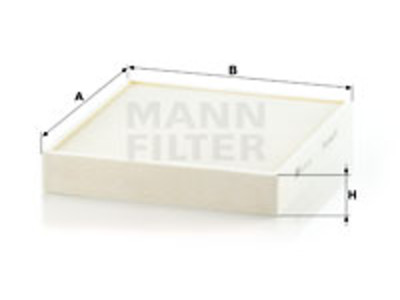 RAITISILMASUODATIN MANN, VAG - Raitisilmasuodattimet - 1482-CU26010 - 1