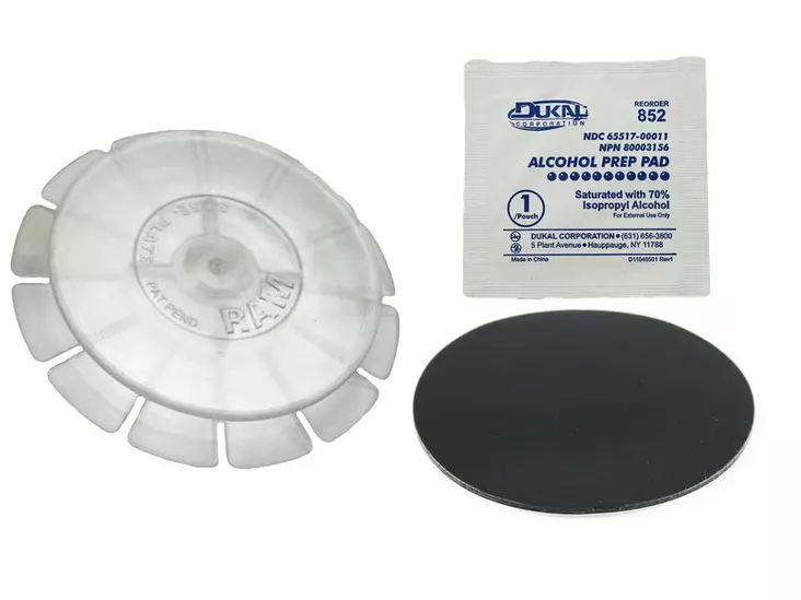 RAM Mounts kirkas liimattava aluslevy - Komponentit B-sarja 1 " pallo - RAP-350 - 1