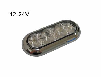 SISÄVALO LED 12-24V 191X83/TEHOLEDX10 - LED-sisävalot, muut muodot - 1800-8290 - 1