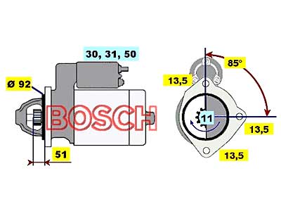 STARTTI ACTROS 0001372001 - Startit - 0986017320 - 1