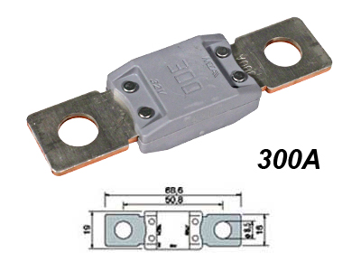MTA MegaVal sulake 300A harmaa - Sulakkeet Mega-/Powerval - 0601300 - 1