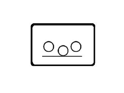 SYMBOLI,TRIPPELI, VOLVO - Katkaisijat, merkkikohtaiset - 1052-6400 - 1