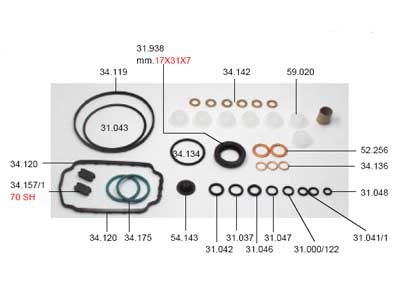 TIIVISTESARJA 1467010517 - Tiiviste ja korjaussarjat - 60050 - 1